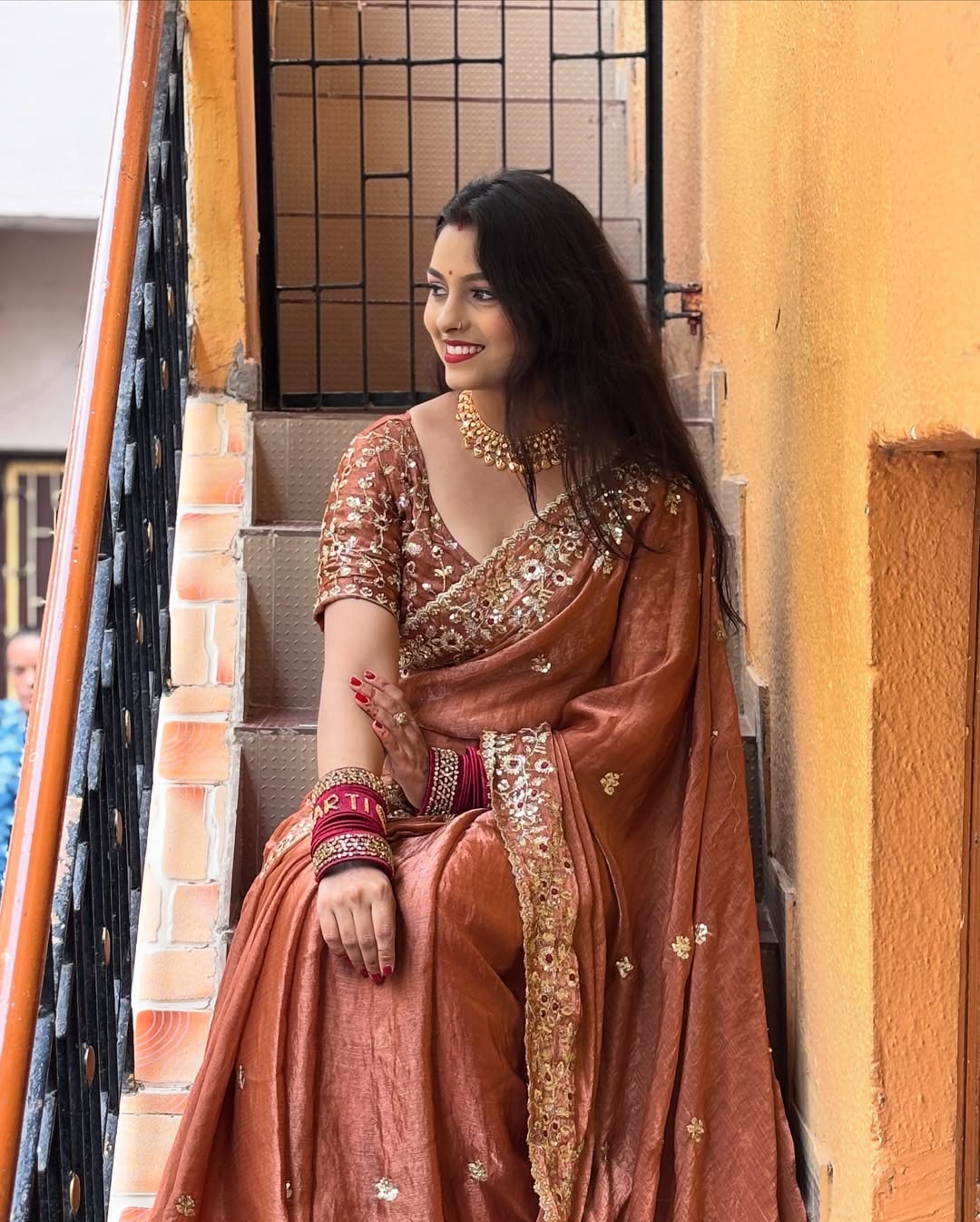 Elegant Sequin Frendy Chiffon Dream Saree