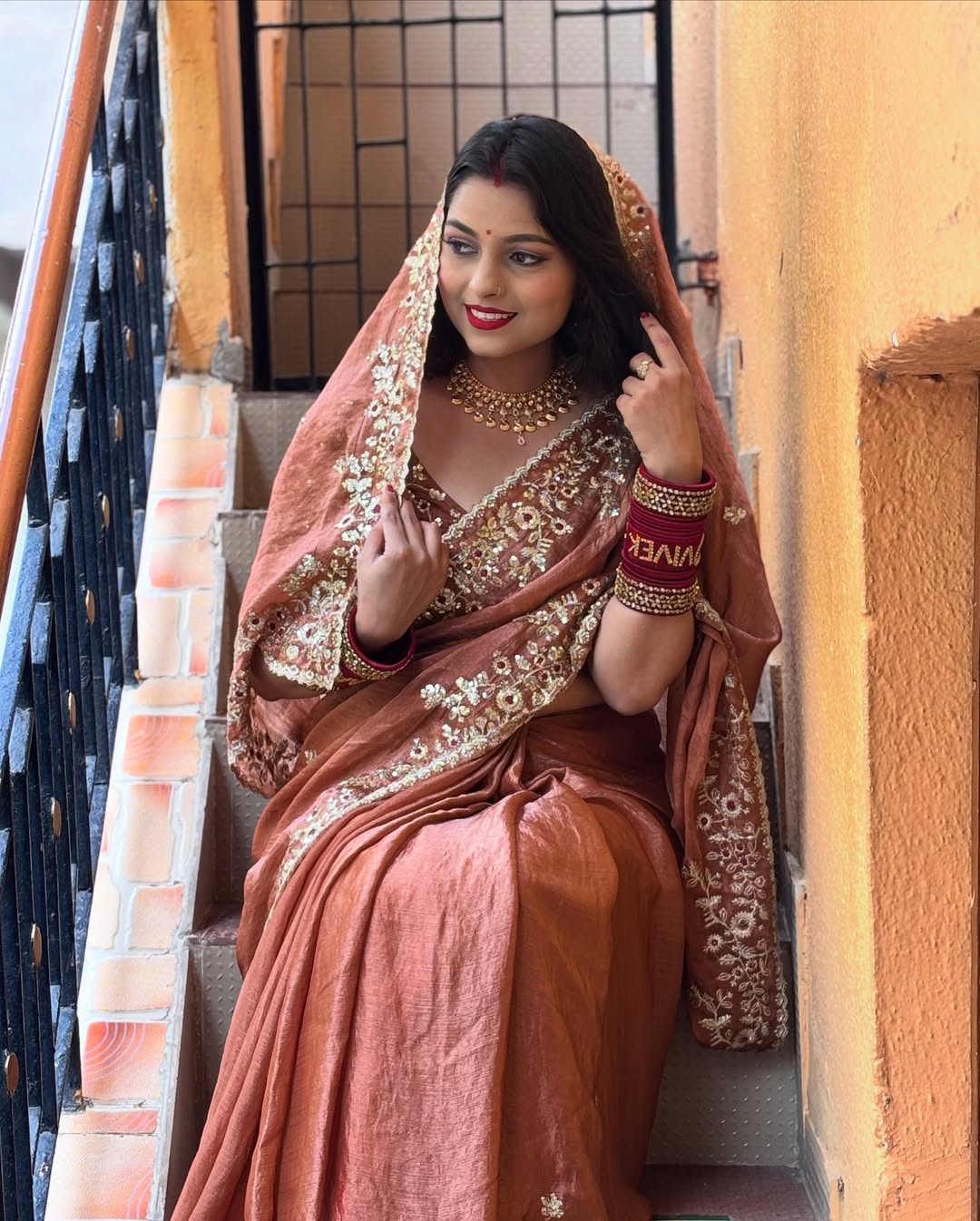 Elegant Sequin Frendy Chiffon Dream Saree