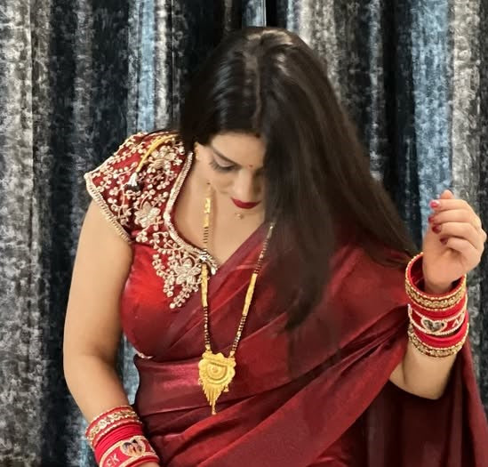 Party Wear Fendy Silk Saree Beads Work Stitch Blouse