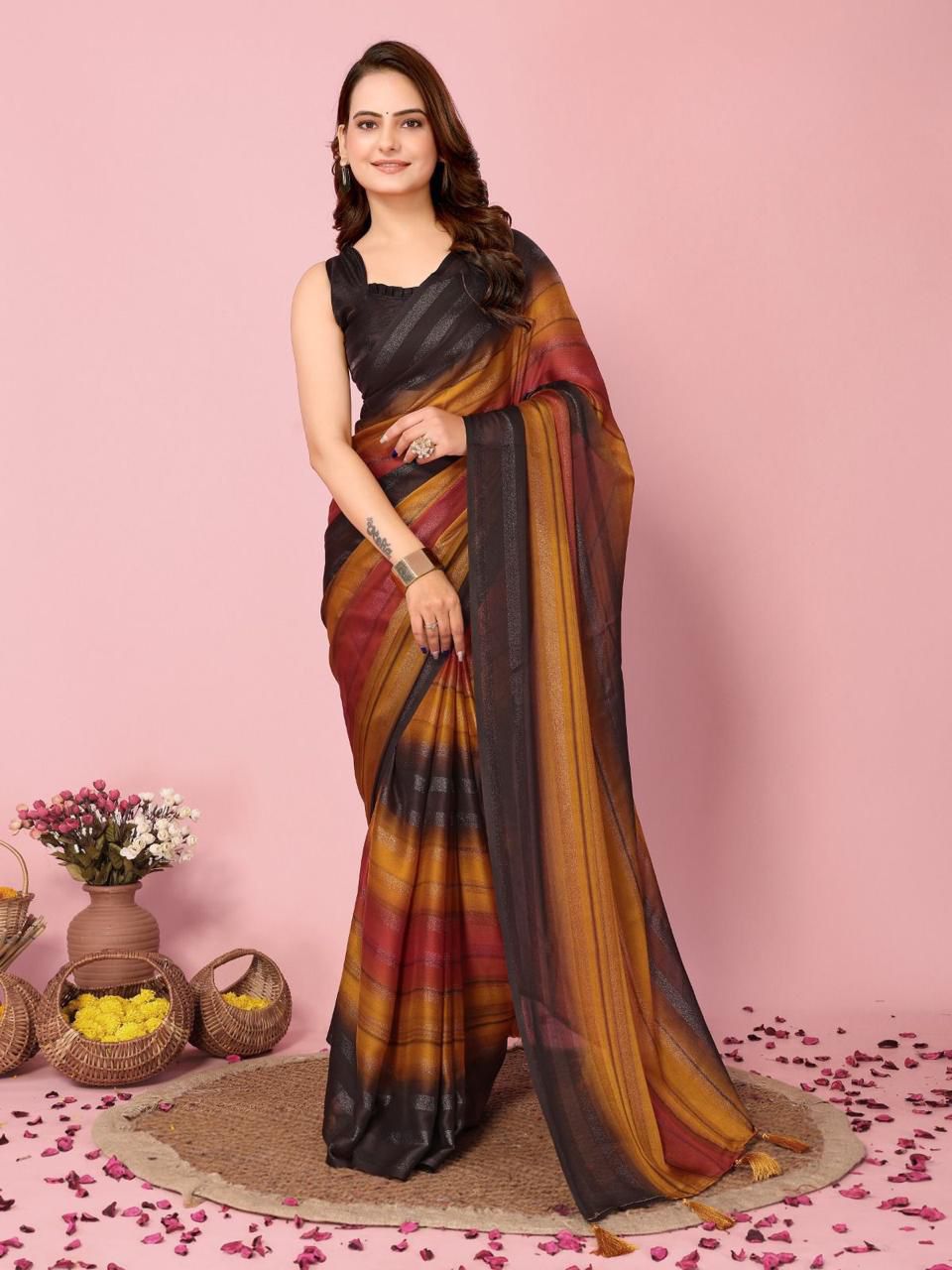 PRESENT NEW READY TO WEAR 1 MIN SAREE