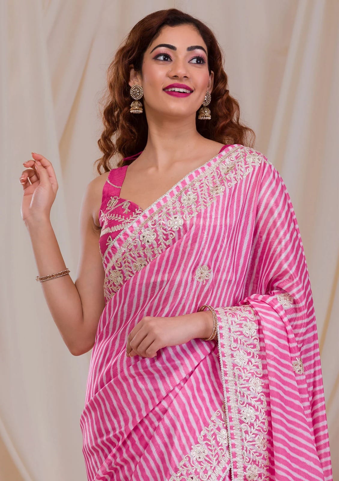 Presenting New Party Wear pure Chinon Digital printed saree
