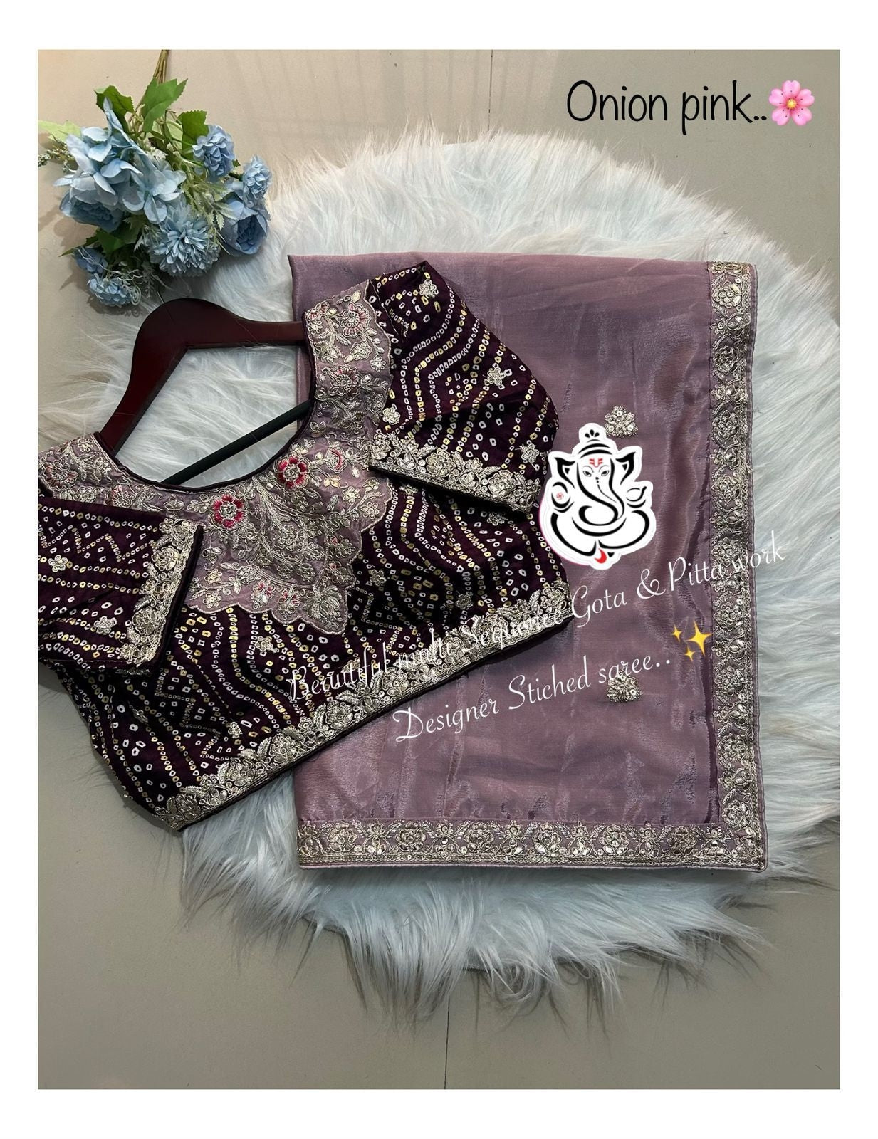 Dream Wedding Collection Beautiful multi coding sequence saree