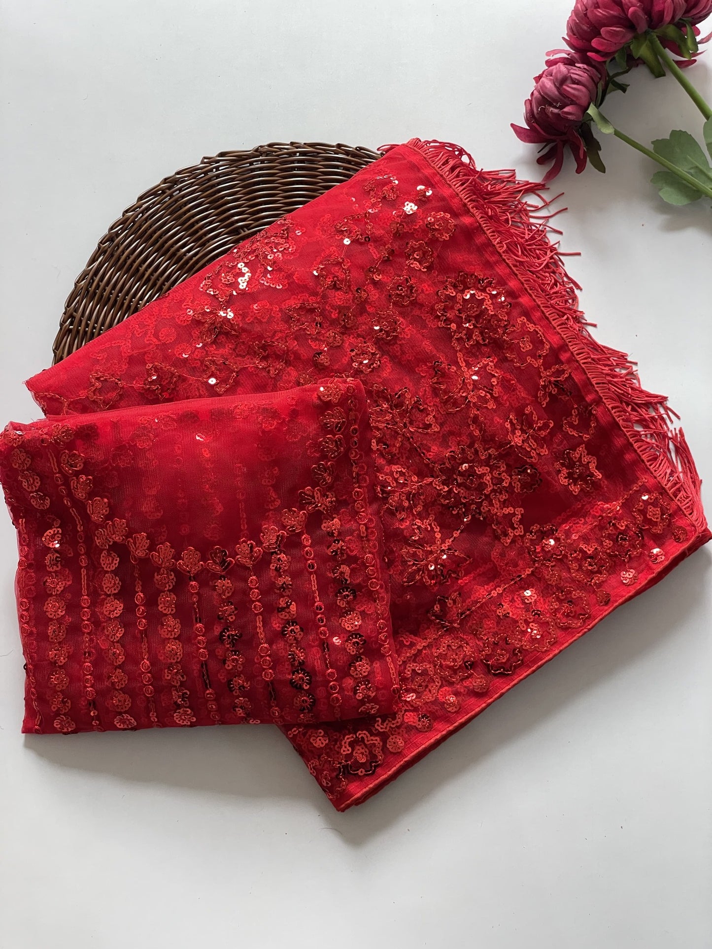 New Trending Bollywood BlockBuster Sequins Designer saree
