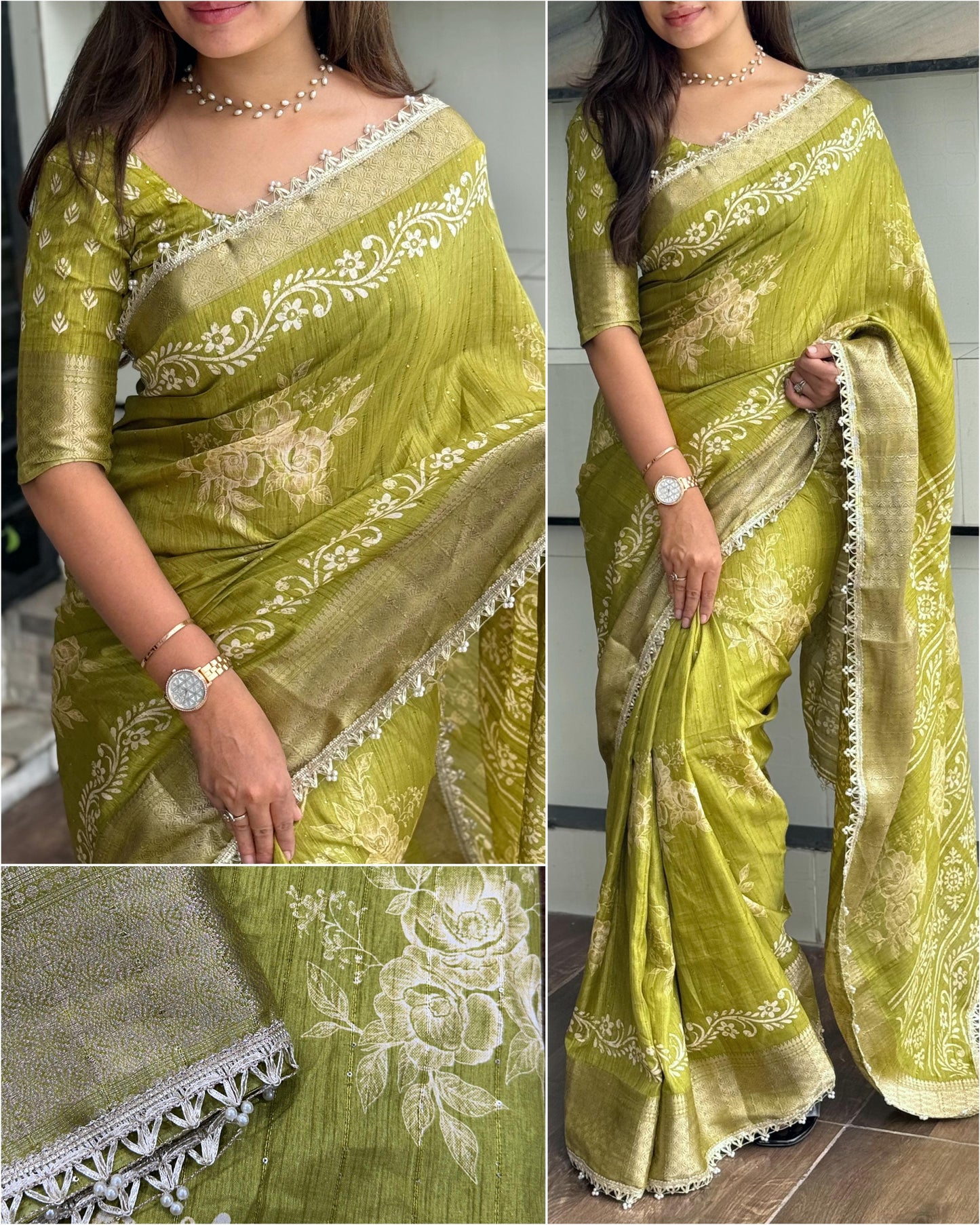 Muslin Cotton Designer Printed Beauty