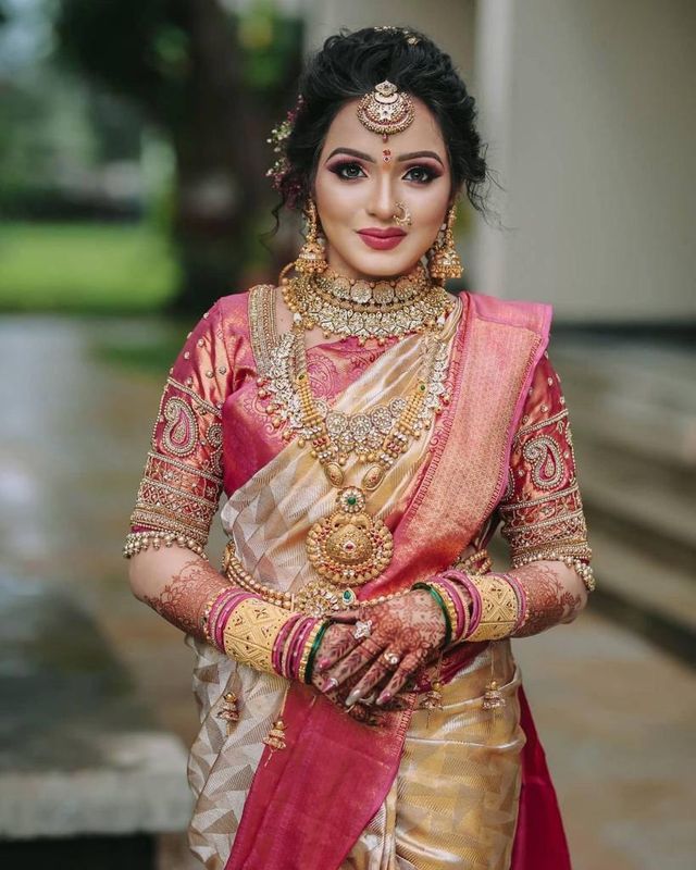 SOFT LICHI SILK CLOTH JACQUARD WORK ON ALL OVER