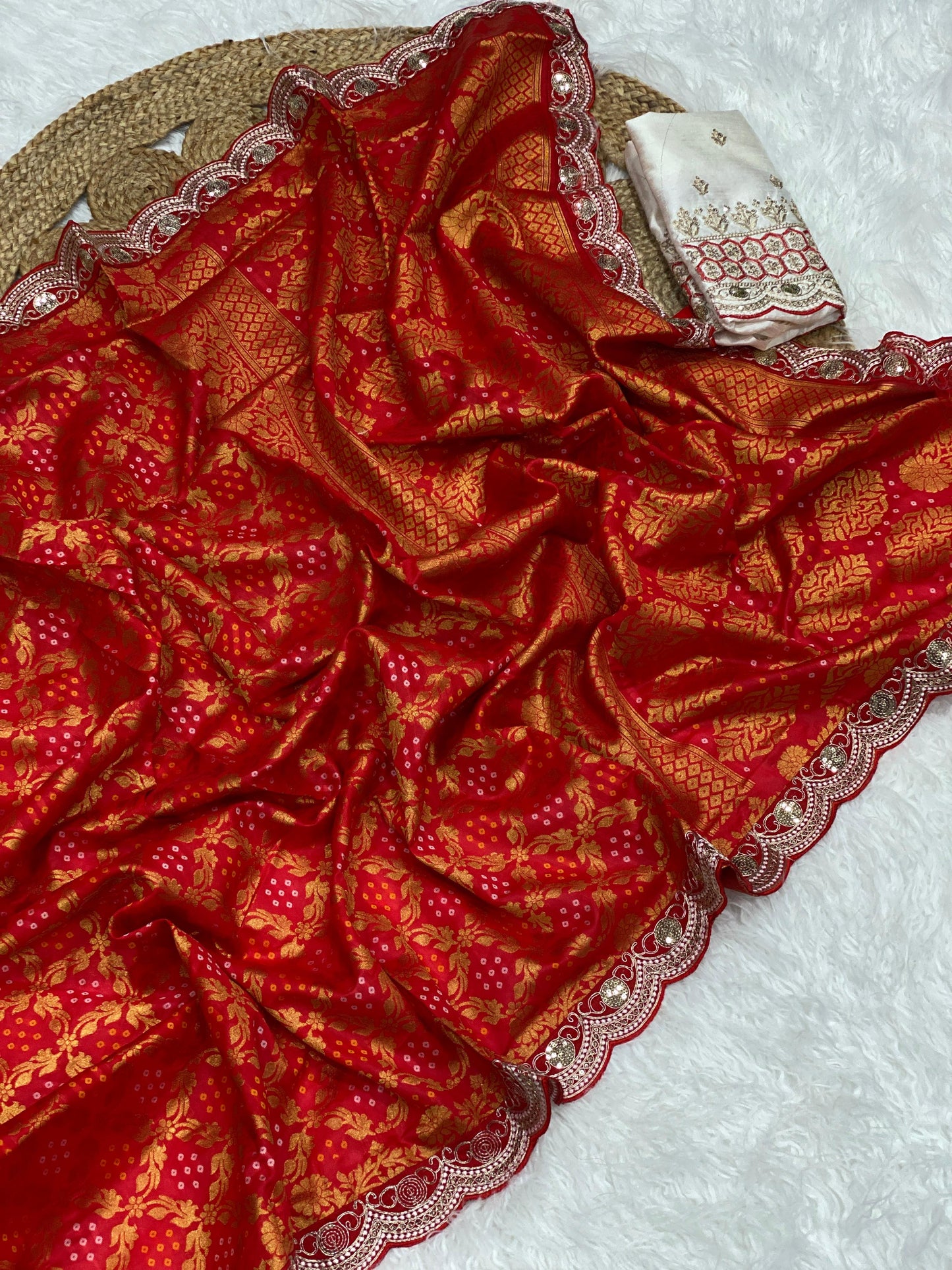 Banarasi Silk with Real Zari Weaving Saree