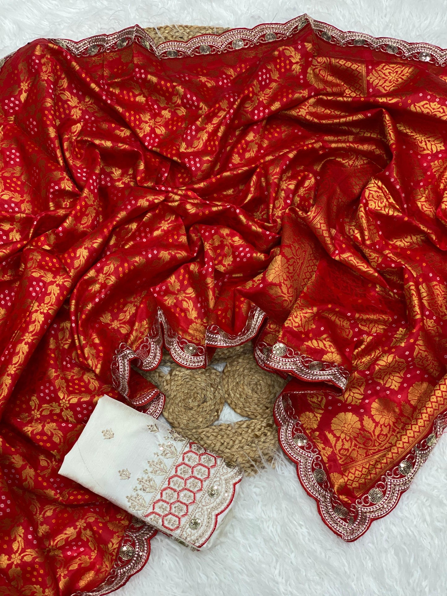 Banarasi Silk with Real Zari Weaving Saree