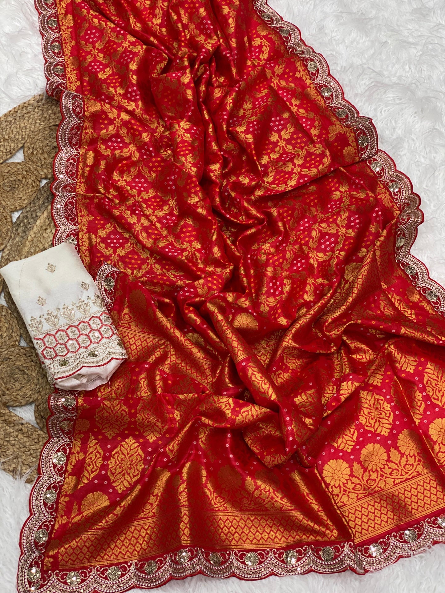 Banarasi Silk with Real Zari Weaving Saree