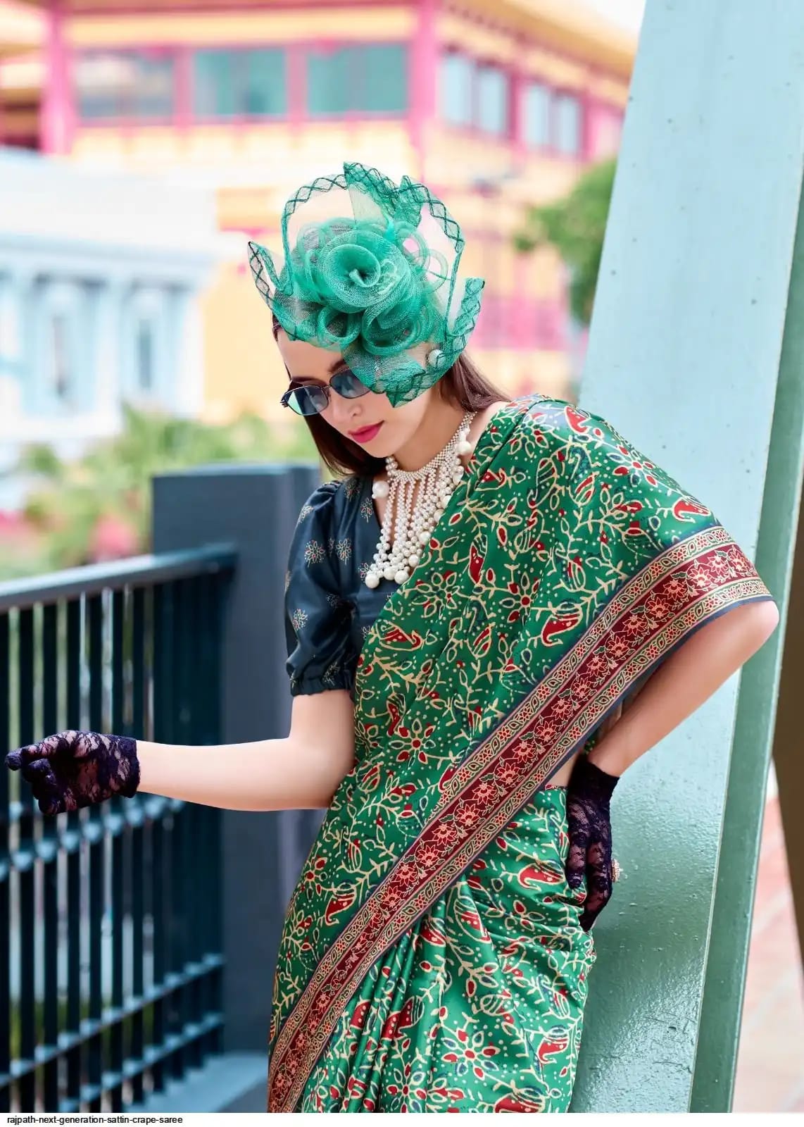 Premium Satin Silk Saree With Unstich Blouse