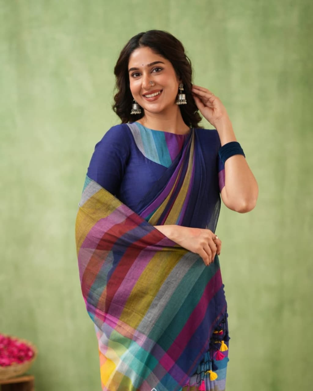 Soft Lightweight Pure Mul Mul Khadi Cotton Saree