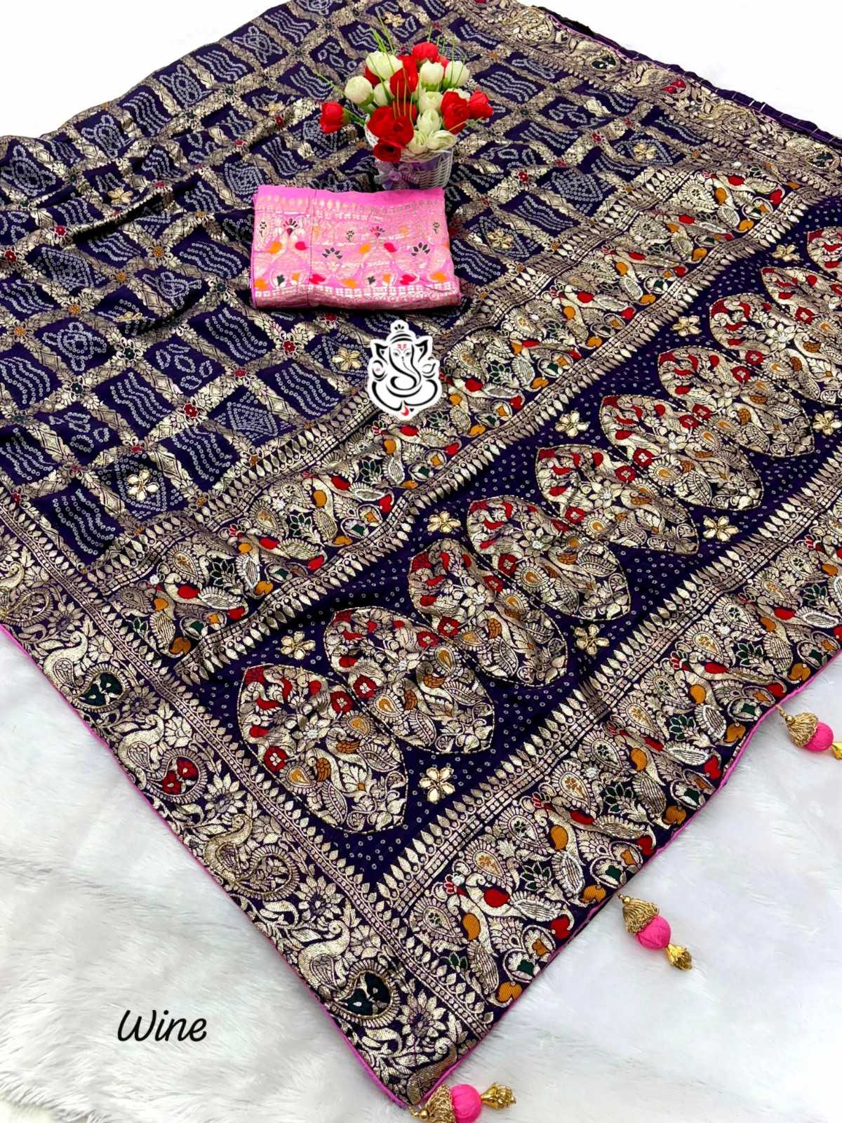 Premium Fabric Soft Dola Silk Saree Beautiful Zari Weaving