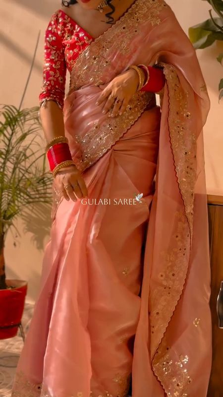Elegant Sequin Frendy Chiffon Dream Saree