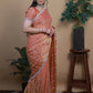 Premium Space Silk with Beads Work & Handwork Saree
