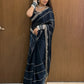 Premium Jimmy Choo Handcrafted Khatli Cut Dana Work Saree