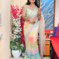 Premium Tebby Silk Diamond Work Saree with Satin Blouse