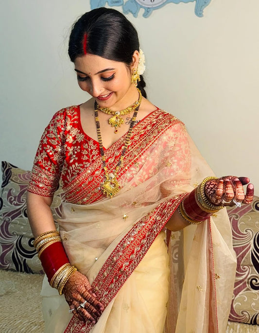 Exclusive Designer Sequins Saree