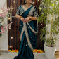 Luxe Fendy Satin Saree with 3mm Sequin Embroidery