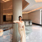 Premium Space Silk with Beads Work Saree