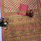 Premium Chosmo Silk Katdana & Diamond Handwork Designer Saree