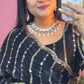 Elegant Space Silk Sequin Saree
