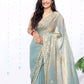 Elegant Sequin Fendy Chiffon Sequin Work Saree
