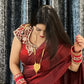 Party Wear Fendy Silk Saree Beads Work Stitch Blouse