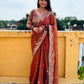 Elegant Sequin Frendy Chiffon Dream Saree