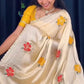 Soft Rangoli Silk Premium Embroidered Mirror Work Saree