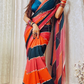 Bollywood Blockbuster Original Mirror Work Faux Georgette Saree
