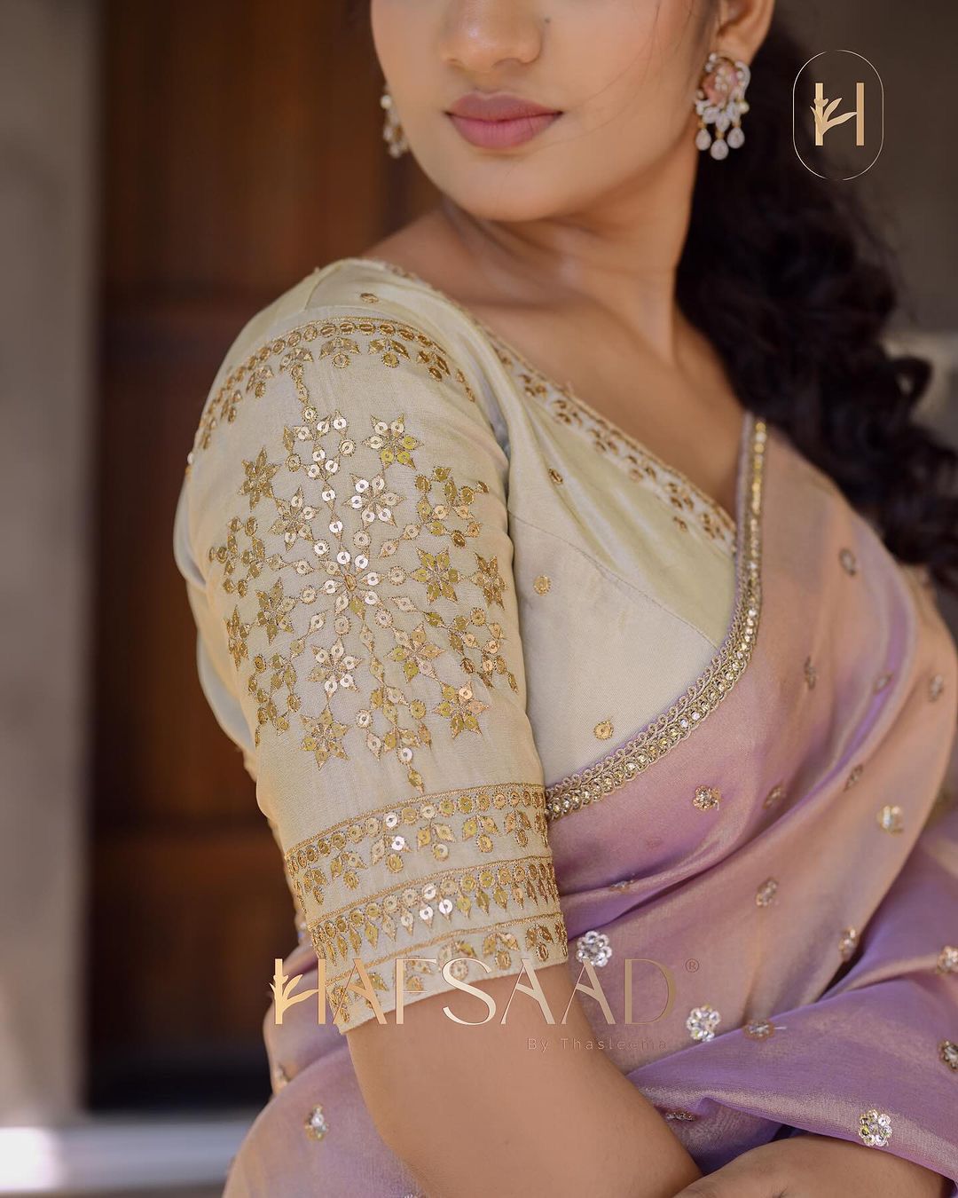 An exclusive designer saree collection by Nice Creation...