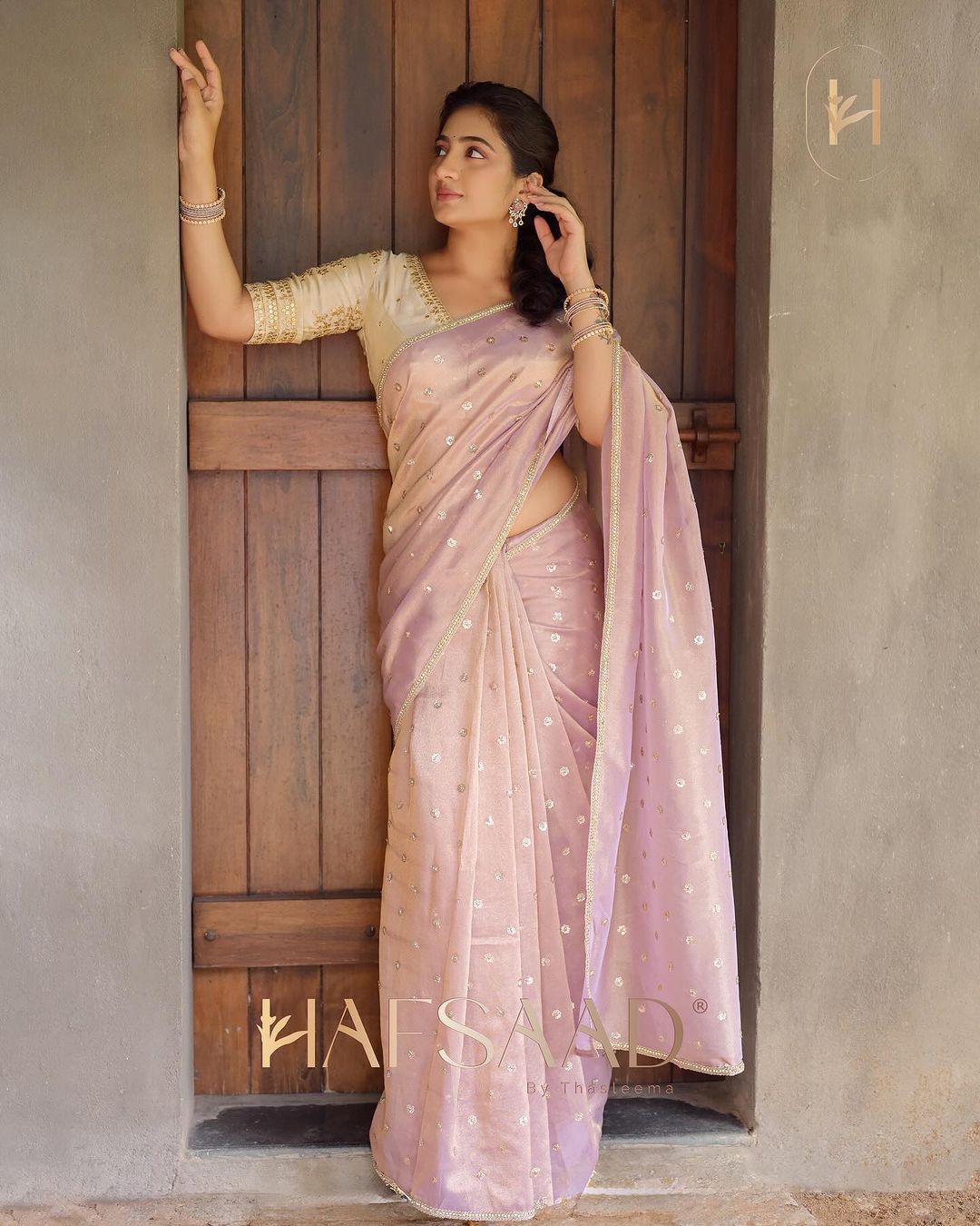 An exclusive designer saree collection by Nice Creation...