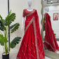Beautiful Designer Saree on Chinon Fabric