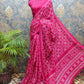 Premium Chinon Soft Silk  Saree with Foil Digital Floral Print