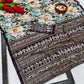 Premium Chinon Soft Silk  Saree with Foil Digital Floral Print