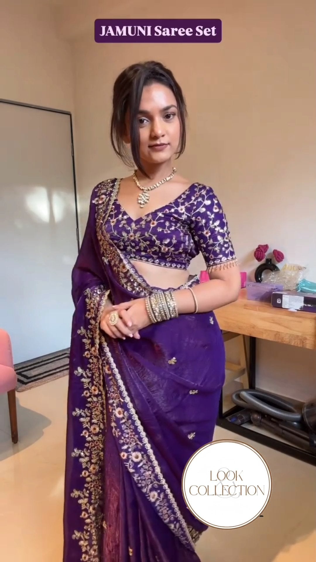 Elegant Sequin Frendy Chiffon Dream Saree