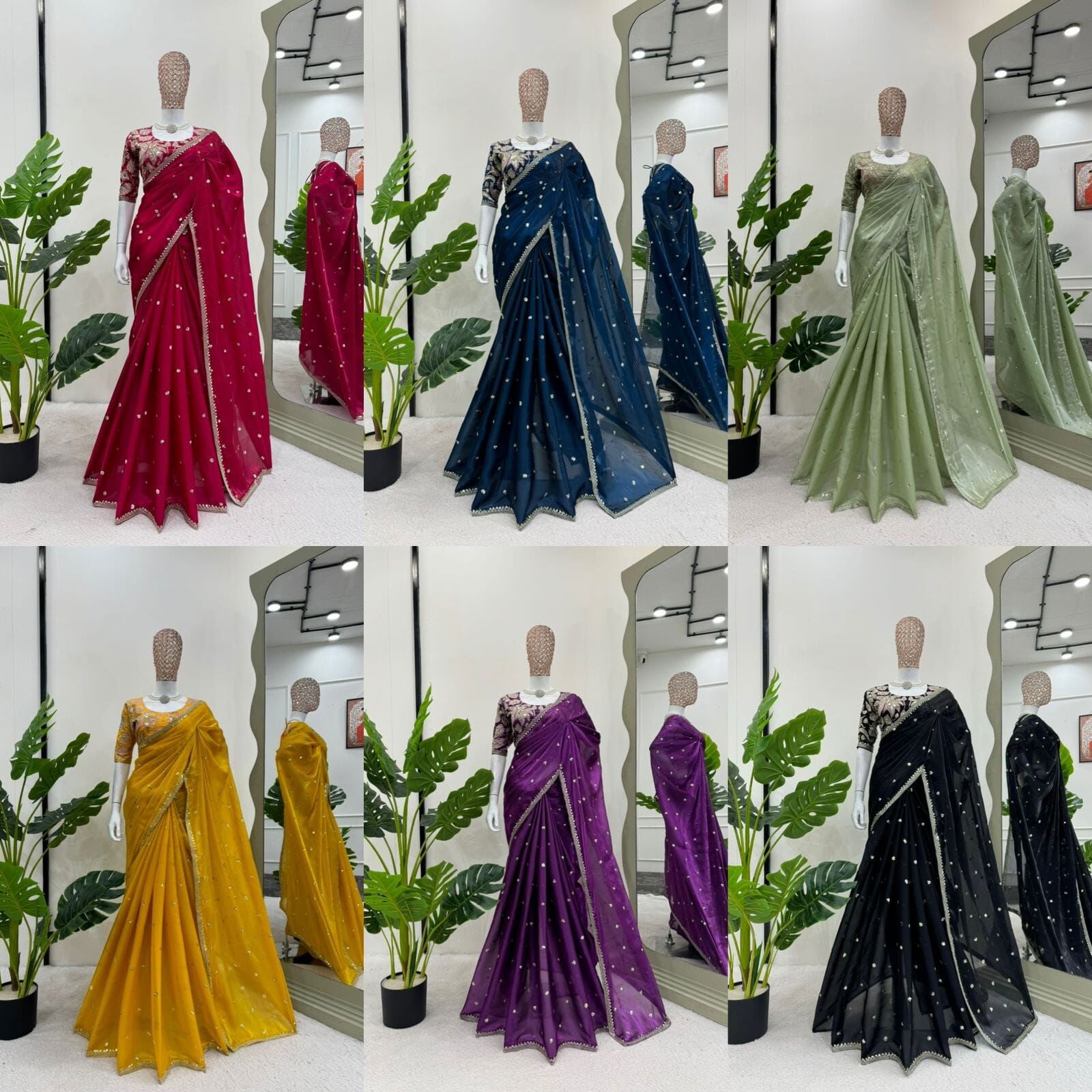 Looking some one for this same colour beautiful Designer Saree - Lookcollection