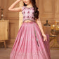 Presenting Girls' Ethnic Lehenga Set with Dupatta