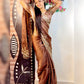 Elegant Sequin Frendy Chiffon Saree