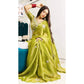Fandy Satin Designer Saree with Khatli & BeadsWork
