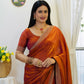 Glamorous Space Silk Saree with Exclusive Jarkhan Work