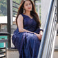 Celebrity Sparkle Heavy Georgette Sequins Embroidered Saree
