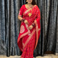 Premium Dola Viscose Weaving Saree with Jaipuri Gotapatti Work & Rich Pallu