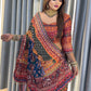 MOST TRENDING RASHMIKA CELEBRITY STYLE DESIGNER SAREE