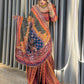 MOST TRENDING RASHMIKA CELEBRITY STYLE DESIGNER SAREE