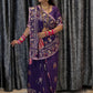 Karvachauth Special Soft Dola Silk Saree with Hand Cutdana Moti Work