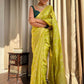 BEAUTIFUL RICH PALLU & JACQUARD WORK ON ALL OVER THE SAREE.