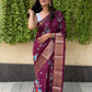 Pure Dola silk with jequrd butti in all over saree *boder same as originall boder only