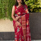 Pure Dola silk with jequrd butti in all over saree *boder same as originall boder only