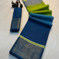 Beautiful rekko silk sarees with all over floral design along with contrast weaving border