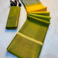 Beautiful rekko silk sarees with all over floral design along with contrast weaving border